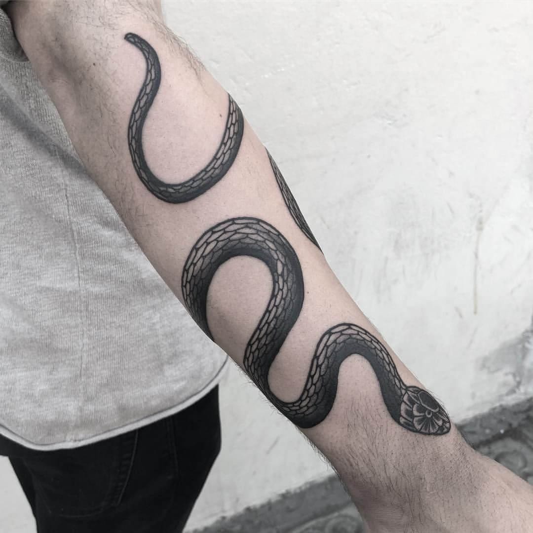 40+ Best Snake Arm Tattoo Design Ideas - PetPress